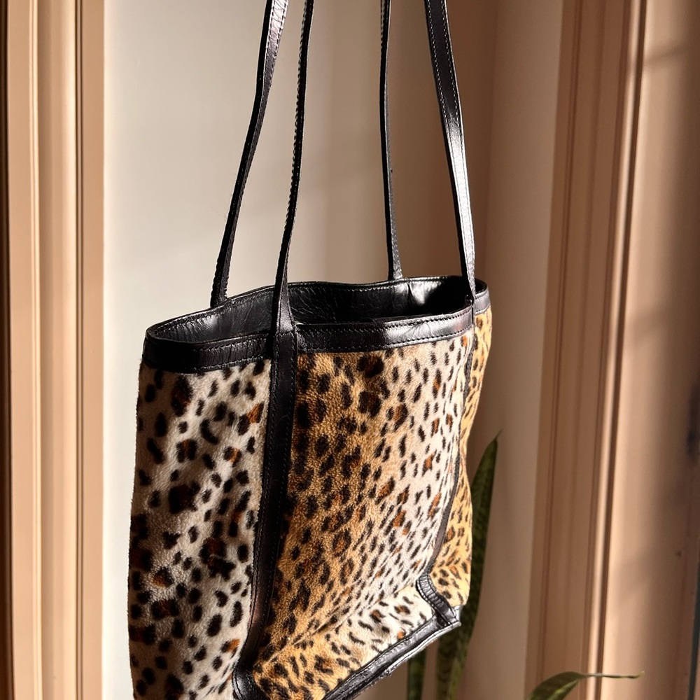 Leopard Print Tote Bag